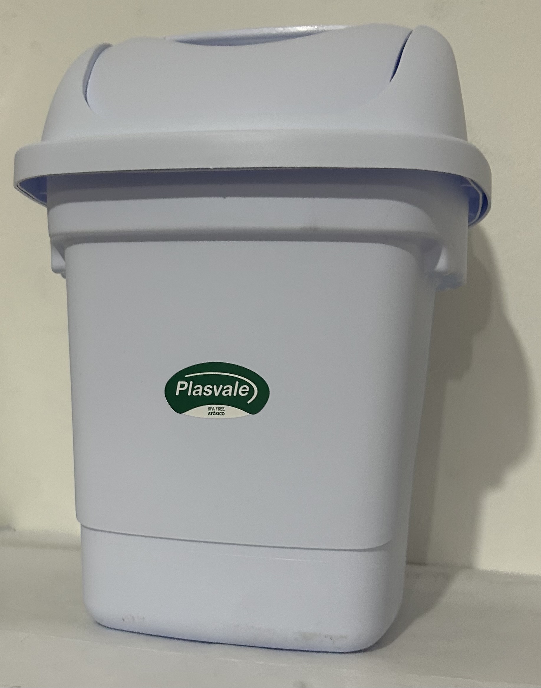 LIXEIRA PLASVALE BRANCA 