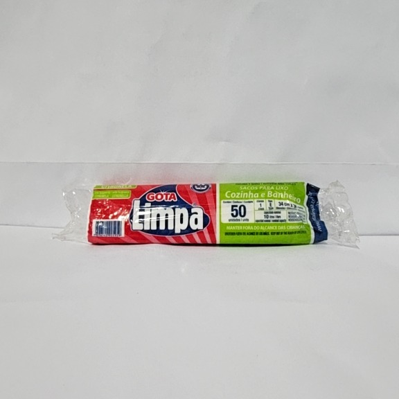 SACO LIXO 10L CITRONELA C/50UN