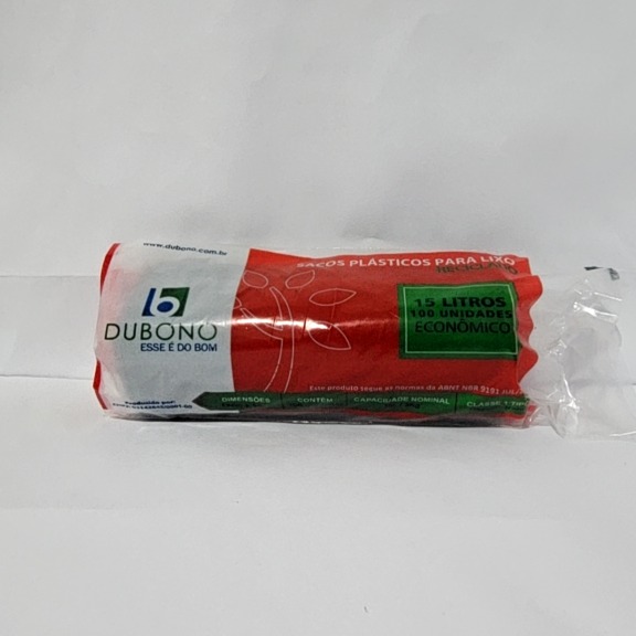 SACO LIXO 15L C/100UN