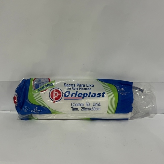 SACOS DE LIXO 50 unid. Tam. 28cmx30cm ORLEPLAST