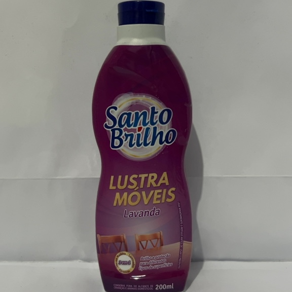 LUSTRA MÓVEIS LAVANDA SANTO BRILHO 200ml
