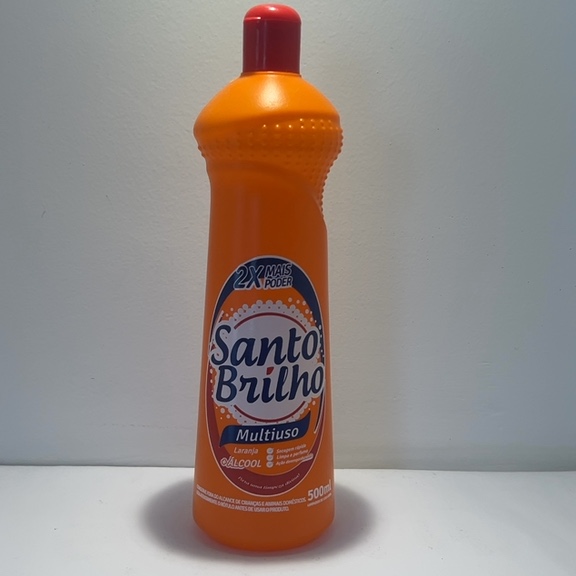MULTIUSO SANTO BRILHO LARANJA 2X mais poder