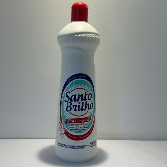 TIRA LIMO SANTO BRILHO 3em1 COM CLORO ATIVO 500ml