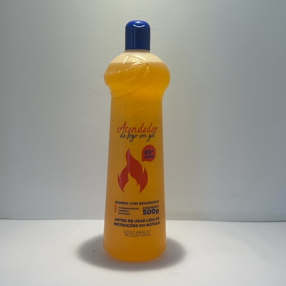 ACENDEDOR DE FOGO EM GEL 80.INPM WALTRICK 500g