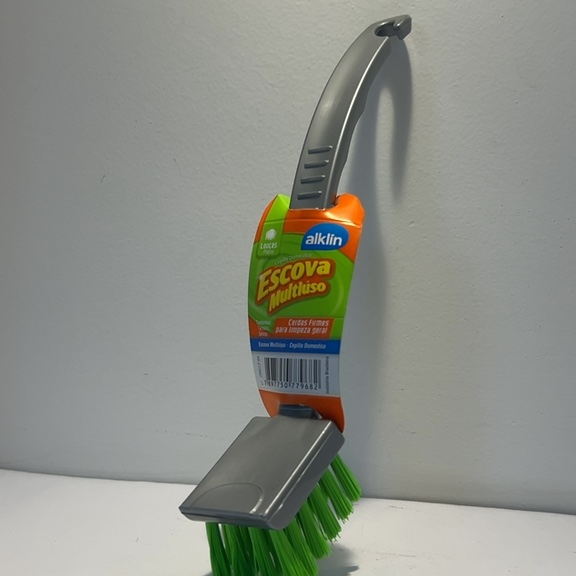 ESCOVA MULTIUSO ALKLIN CERDAS FIRMES PARA LIMPEZA GERAL TAMANHO ÚNICO