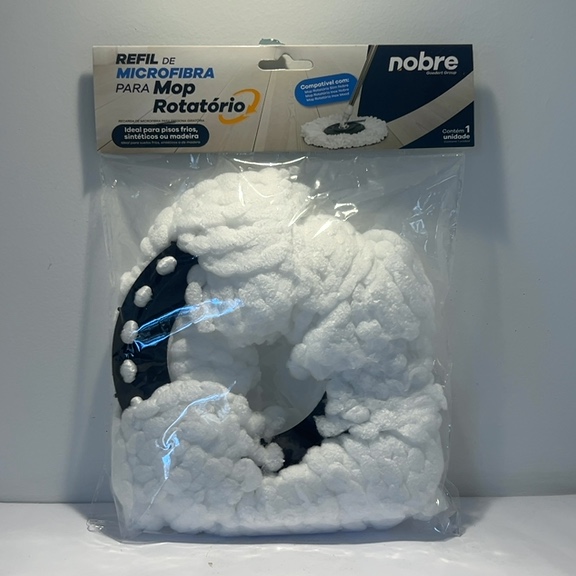REFIL DE MICROFIBRA PARA MOP ROTATÓRIO CONTÉM 1UNID