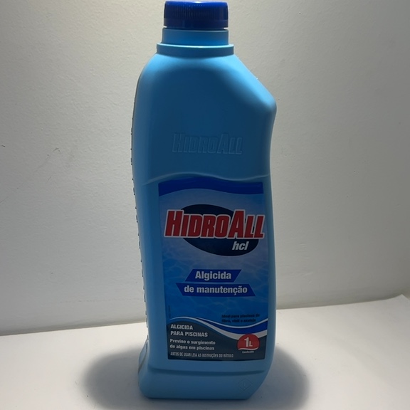 HIDROALL HCL MANUTENÇÃO DE ALGICIDA 1L