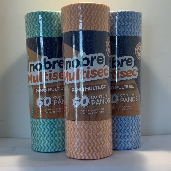 PANO MULTIUSO 4 EM 1 CONTÉM 60 PANOS
