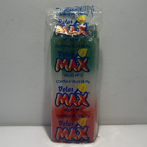 VELAS MAX N’3 CONTÉM 8 VELAS DE 19g CORES VARIÁVEIS