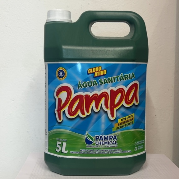 ÁGUA SANITÁRIA PAMPA CHEMICAL 5L
