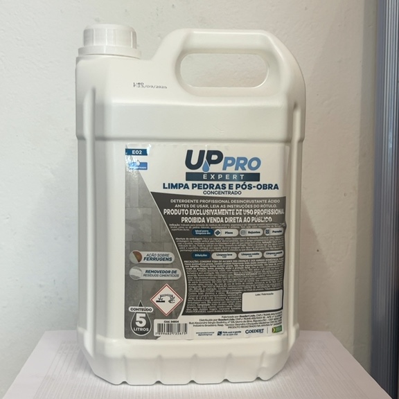 LIMPA PEDRAS E PÓS-OBRAS CONCENTRADO 5LITROS