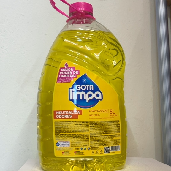 DETERGENTE LAVA-LOUÇA NEUTRO 5L