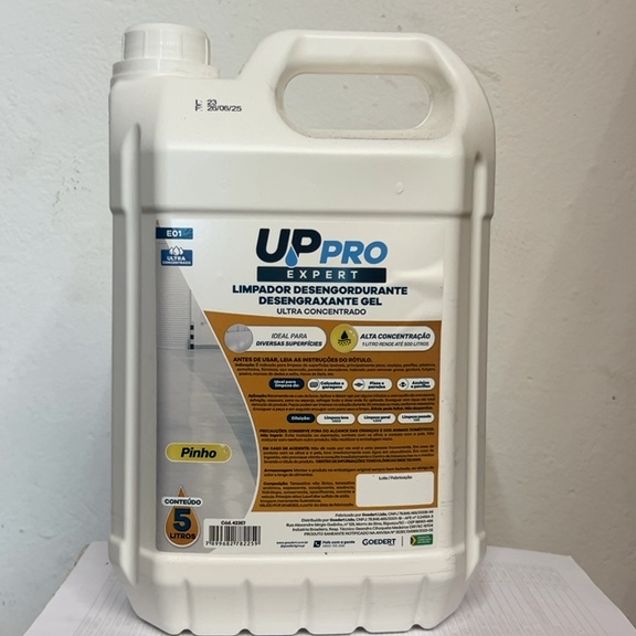 LIMPADOR DESENGORDURANTE PINHO EM GEL ULTRA CONCENTRADO 5L