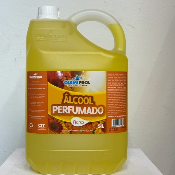 ÁLCOOL FLORES PERFUMADO 5L