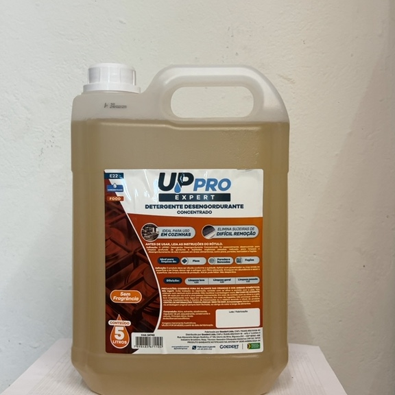 DETERGENTE DESENGORDURANTE 5L SEM FRAGRÂNCIA