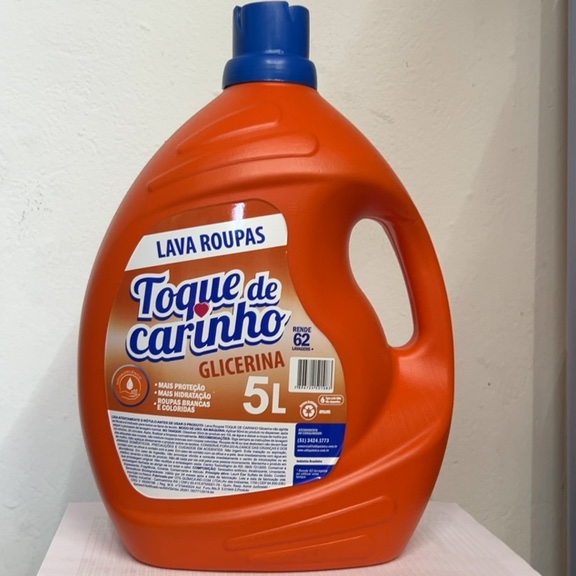 LAVA ROUPAS TOQUE DE CARINHO GLICERINA 5L