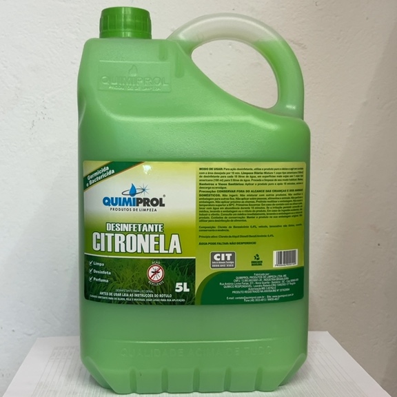 DESINFETANTE CITRONELA 5L