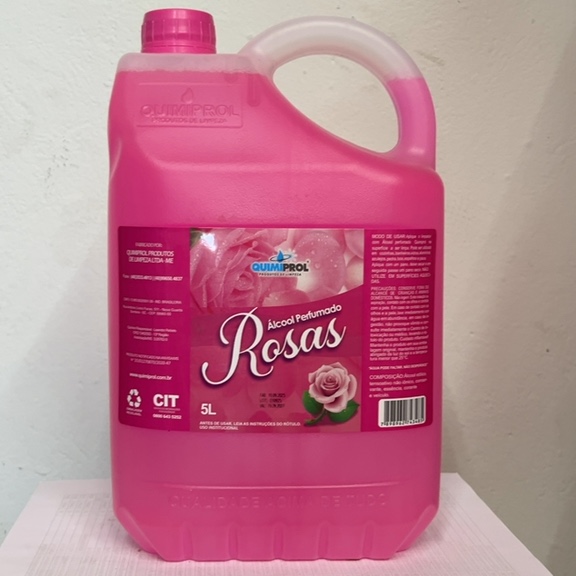 ÁLCOOL ROSAS PERFUMADO 5L