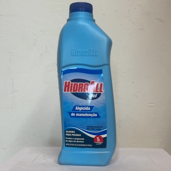 ALGICIDA DE MANUTENÇÃO PARA PISCINA HIDROALL 1L