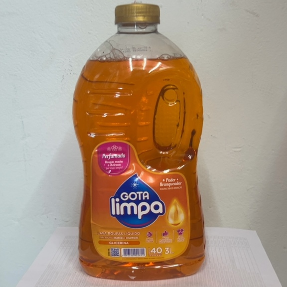 LAVA ROUPAS LÍQUIDO GLICERINA 3L