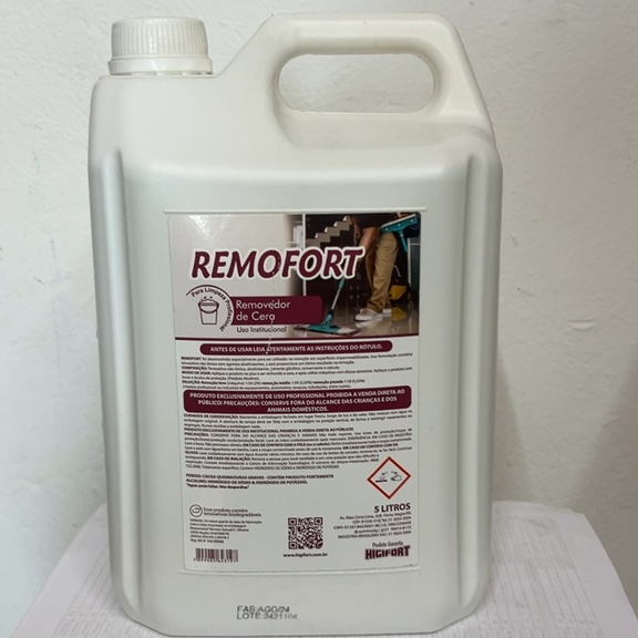 REMOVEDOR DE CERA REMOFORT 5L